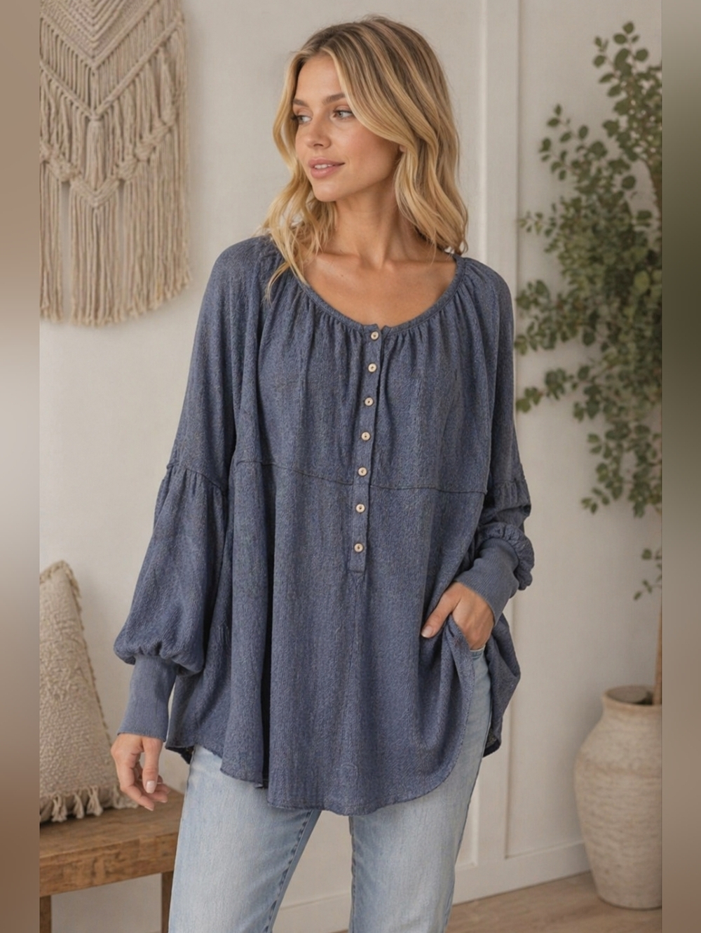 Free People Womens  Sheer Gray top size Xs